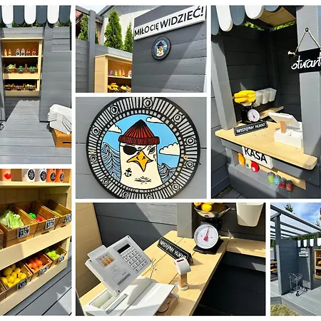 Magnolia - I - Rowery - Plac Zabaw Montessori - Basen - Pokój Zabaw * Jantar