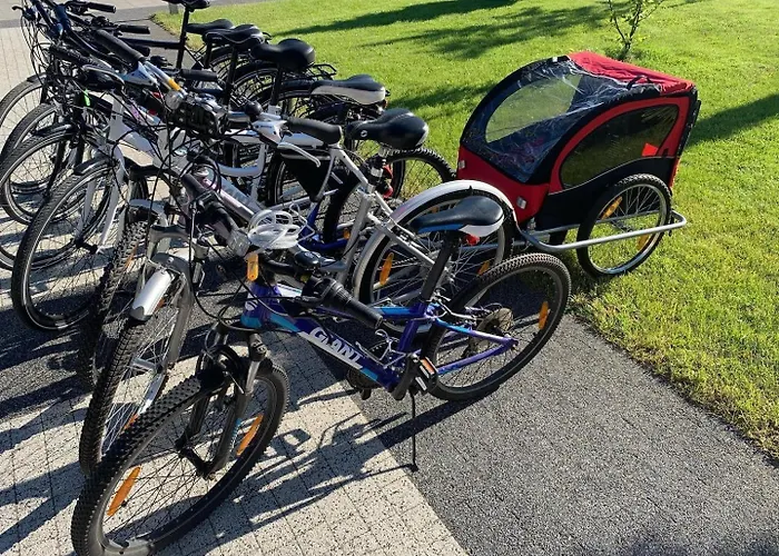 Feriegård Magnolia - I Sprzet Do Polawiania Bursztynu -wodery, Podbieraki, Latarki Uv - Zabaw- Rowery - Kawa Z Ekspresu Jantar